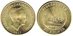 20 kroner (Barco pesquero) from Denmark