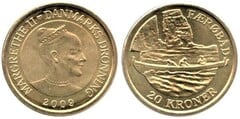 20 kroner (Bote de las Faroe) from Denmark