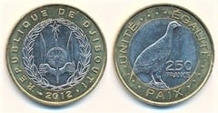 250 francs from Djibouti