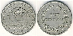 10 centavos from Ecuador