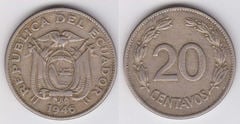 20 centavos from Ecuador