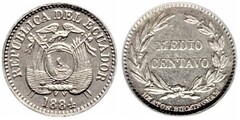 1/2 centavo from Ecuador