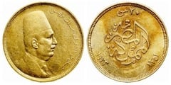 20 piastras (Fuad I) from Egypt