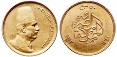50 piastras (Fuad I) from Egypt