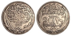 20 piastres from Egypt