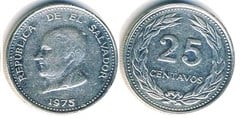 25 centavos from El Salvador