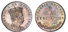 50 centesimi / 1/10 rial (Eritrea Italiana) from Eritrea
