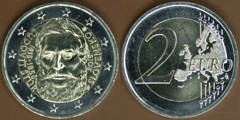 2 euro (200 Aniversario del Nacimiento de Ľudovít Štúr) from Slovakia