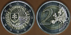 2 euro (Primera Presidencia Eslovaca del Consejo de la Unión Europea) from Slovakia