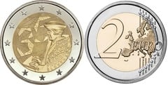 2 euro (35 Aniversario del Programa Erasmus) from Slovakia