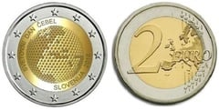 2 euro (Dia Mundial de las Abejas) from Slovenia
