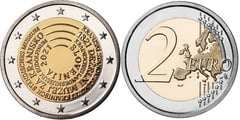 2 euro (200th Anniversary of the First Museum of Slovenia) from Slovenia