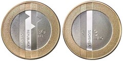 3 euros (30 Aniversario de la Estadidad de Eslovenia) from Slovenia