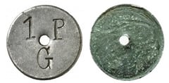1 peseta (Gratallops) from Spain-Civil War