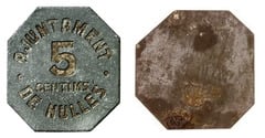 5 centimos (Nulles) from Spain-Civil War
