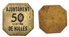 50 centimos (Nulles) from Spain-Civil War