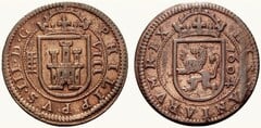 8 maravedíes (Felipe III) from Spain
