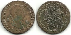 8 maravedíes (Ferdinand VII) from Spain
