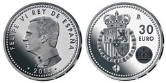 30 euro (Felipe VI Rey de España) from Spain