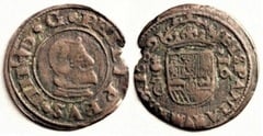 16 maravedíes (Felipe IV) from Spain