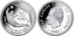 10 euro (Campeonato Mundial de la FIFA, Alemania 2006) from Spain