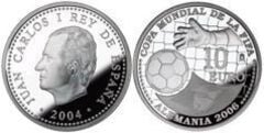 10 euro (Copa Mundial de la FIFA, Alemania 2006) from Spain