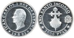 2.000 pesetas (Año Santo Jacobeo) from Spain