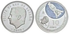 10 euro (50th Anniversary Moon Landing) from Spain