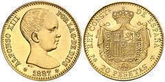 20 pesetas (Alfonso XIII) from Spain