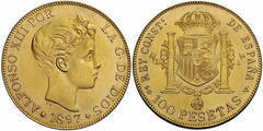 100 pesetas (Alfonso XIII) from Spain