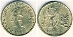 500 pesetas from Spain