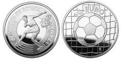 10 euro (Mundial de Fútbol 2002) from Spain