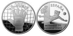 10 euro (Guante de fútbol) from Spain
