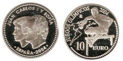 10 euro (Juegos olímpicos de Atenas) from Spain