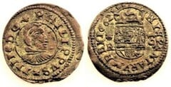 16 maravedíes (Philip IV) from Spain