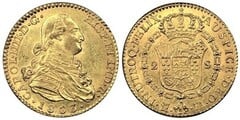 2 escudos (Carlos IV) from Spain
