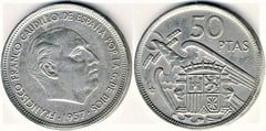 50 pesetas from Spain