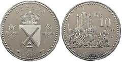 10 euro (250th Anniversary of the Royal Artillery College) from Spain