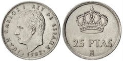 25 pesetas from Spain