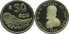 50 ecu (Philip II) from Spain