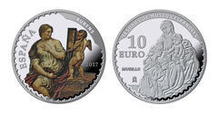 10 euro (Rubens - Murillo) from Spain