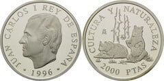 2.000 Pesetas (Culture and Nature - Bears) from Spain