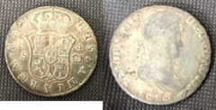 4 reales (Fernando VII) from Spain