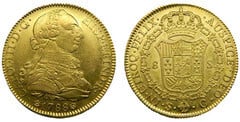 8 escudos (Carlos III) from Spain
