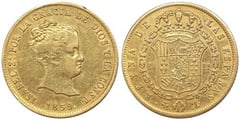 8 reales (Isabel II) from Spain