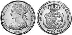 100 reales (Elizabeth II) from Spain