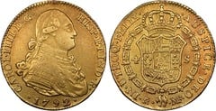 4 escudos (Carlos IV) from Spain