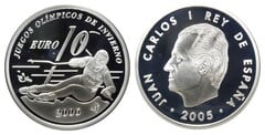 10 euro (XX Olympic Winter Games) from Spain