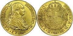 1 escudo (Charles IV) from Spain