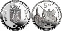 5 euro (Burgos-Cid Campeador y Catedral) from Spain